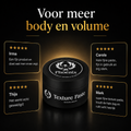 Phoenix Texture Paste met luxe verpakking en reviews. Geeft meer body, volume, een matte finish en een sterke hold.