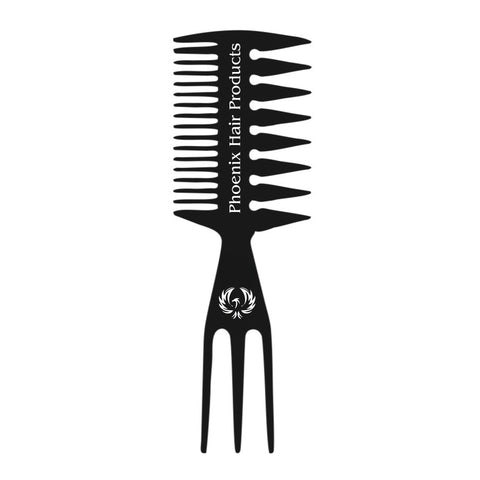 Phoenix Hair Products 3 Way Textuur Kam voor het creëren van textuur, volume en een natuurlijke haarstyling