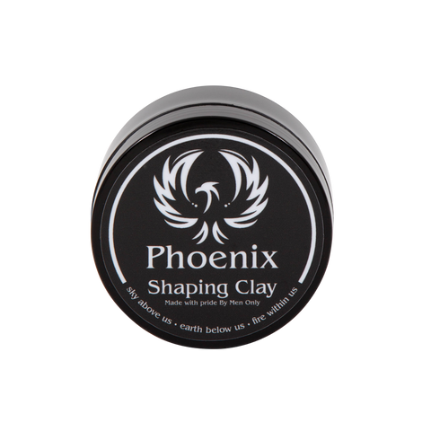 Phoenix Hair Products Shaping Clay 100 ml met sterke hold en matte finish voor langdurige styling, meer textuur en een natuurlijke look. Geschikt voor alle haartypes.