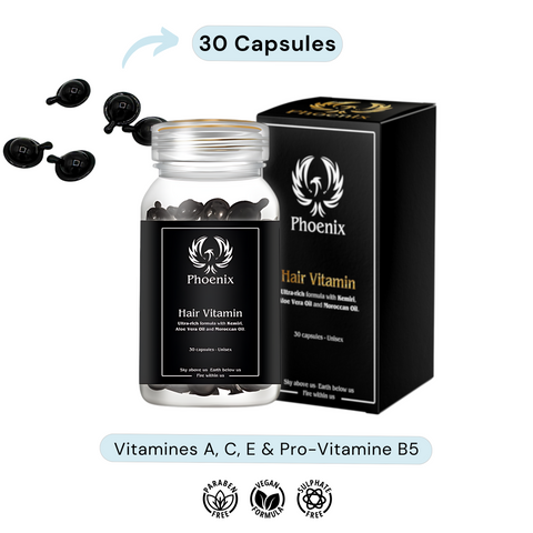 Phoenix Hair Products Hair Vitamin, Haarolie met verschillende verzorgende oliën.