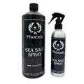 Phoenix Hair Products Sea Salt Spray 1 liter navulling naast de 250 ml sprayfles voor voordelig navullen en langdurig gebruik.