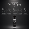 Stapsgewijze gebruiksaanwijzing van de Phoenix Hair Products Sea Salt Spray voor het creëren van meer volume, natuurlijke textuur en een beach look.