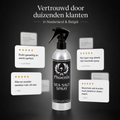 Phoenix Hair Products Sea Salt Spray 250 ml met positieve klantreviews over meer textuur, volume, natuurlijke beach look en langdurige resultaten.