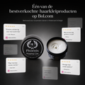 Phoenix Hair Products Shaping Clay met positieve klantreviews over sterke hold, matte finish, meer textuur en langdurige styling zonder te plakken.