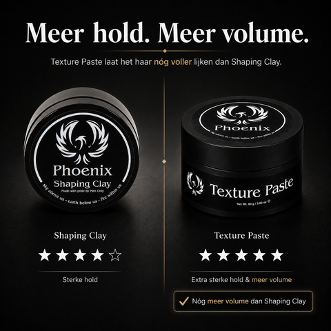 Phoenix Hair Products Texture Paste voor meer hold, volume en een matte finish